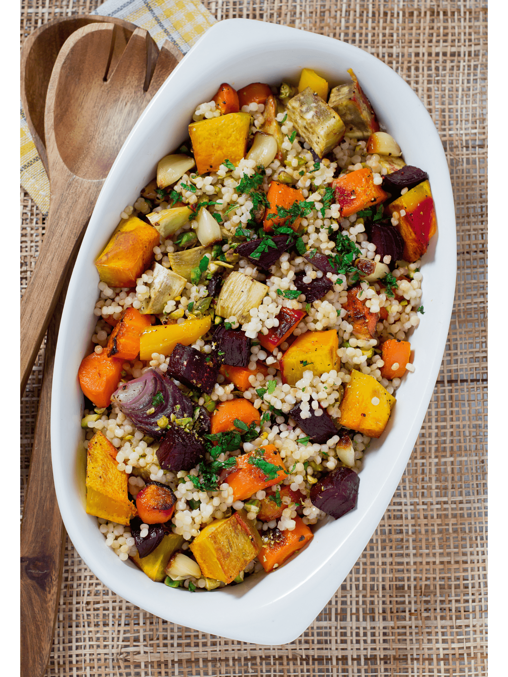 Nutty Couscous Salad with Dried Apricots NoRefined